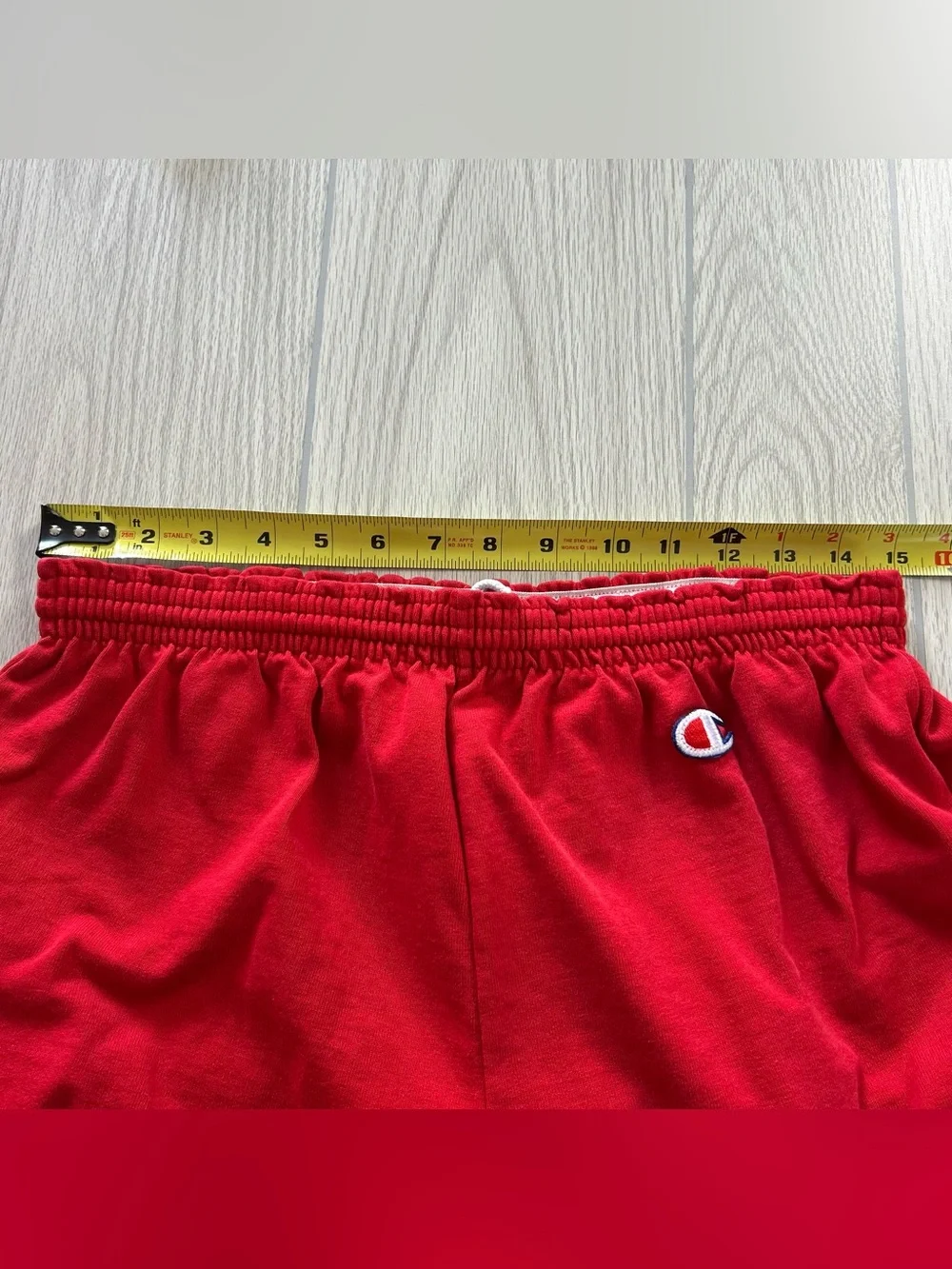 Vintage 80s Champion WSSU Rams Football Men’s M Shorts Winston-Salem Red USA